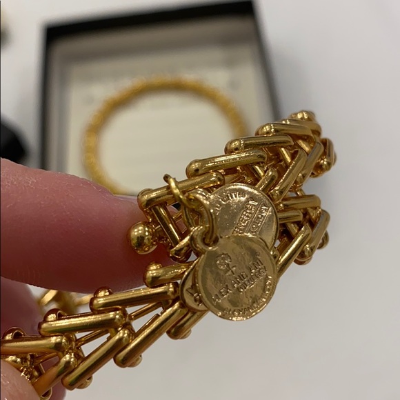 Alex and Ani Gold Bracelets - Picture 3 of 8